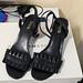 Michael Kors Shoes | Black Sandal, | Color: Black | Size: 6
