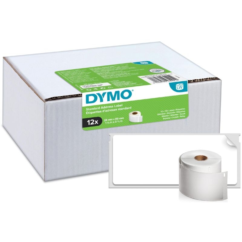 DYMO LabelWriter-Adress-Etiketten, 89 x 28 mm, weiß Image