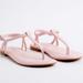 Torrid Shoes | Bubblegum Pink Faux Leather T-Strap Sandals 13ww | Color: Pink | Size: 13