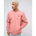 Adidas Jackets & Coats | Adidas Originals Fallen Future Coral Pink Quilted Zip-Up Bomber Jacket | Color: Orange/Pink | Size: S