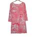 Lilly Pulitzer Dresses | Lilly Pulitzer Marlowe T-Shirt Dress S Pink Trunk In Love Elephant | Color: Pink | Size: S