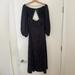 Free People Dresses | Beautiful Free People Dress, Size M. 96% Cotton, 4% Elastane | Color: Black | Size: M