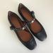 Coach Shoes | Coach Mary Jane Black Shimmer Metallic Shoe | Color: Black | Size: 6.5