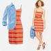 J. Crew Dresses | J. Crew Nautical Stripe Sundress | Color: Red/White | Size: 0