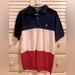 Polo By Ralph Lauren Shirts | Men’s Polo By Ralph Lauren, Large Collared Short Sleeve Rugby Style Shirt | Color: Blue/Red | Size: L