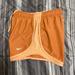 Nike Shorts | Nike Graphic, Small Logo Performance Women’s Shorts Size Extra Small | Color: Orange/Tan | Size: Xs