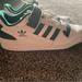 Adidas Shoes | Adidas Forum Low Collegiate Green | Color: Green/White | Size: 10.5