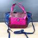 Coach Bags | Coach Burgundy Leather Patchwork Small Tote F49865 Nwt | Color: Blue | Size: Os