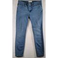 Free People Jeans | Free People Women's Jeans Size 27 Skinny Low Rise Ankle / Cropped Stretch Denim | Color: Blue | Size: 27