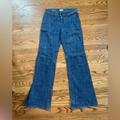 Free People Jeans | High Rise 2010 Free People Wide Leg Denim Trouser. | Color: Blue | Size: 26
