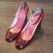 Kate Spade Shoes | Kate Spade Heels Patent Leather Kameron Mary Jane | Color: Purple/Red | Size: 9