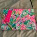 Lilly Pulitzer Bags | Lilly Pulitzer Liara Pouch Nwt | Color: Green/Pink | Size: Os