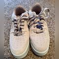 Nike Shoes | Nike Af-1 Women’s Suede Shoes Size 12 | Color: Gold | Size: 12