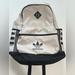 Adidas Bags | Adidas Womens Classic 3 Stripes Backpack | Color: Black/Cream | Size: Os