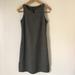 American Eagle Outfitters Dresses | American Eagle Shift Dress Sleeveless Gray Wool Blend Lining Side Zippers Sz 0 | Color: Gray | Size: 0