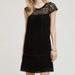 Anthropologie Dresses | Anthropologie Maeve Black Crochet Dress, M. | Color: Black | Size: M