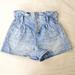 American Eagle Outfitters Shorts | Aeo Mom Jean Short Paper Bag 0 Light Blue Wash | Color: Blue | Size: 0