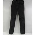 American Eagle Outfitters Jeans | American Eagle Black Denim Super Stretch Skinny Jeans Size 0 | Color: Black | Size: 0j