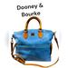 Dooney & Bourke Bags | Dooney Bourke Purse Sky Blue Dillen Pocket Satchel Bag | Color: Blue/Brown | Size: Os