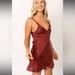 Free People Dresses | Free People Like Me Or Love Me Mini Slip Dress | Color: Orange/Red | Size: S