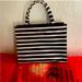 Kate Spade Bags | Kate Spade Spade Striped Tote | Color: Black/Gold/White | Size: Os