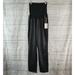 Jessica Simpson Pants & Jumpsuits | Jessica Simpson Secret Fit Belly Faux Leather Front Maternity Pants Size Large | Color: Black | Size: Lm