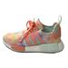 Adidas Shoes | Adidas Sneakers Nmd R1 6 Orange Tie Dye Pastel Lace Up Tennis Shoes | Color: Green/Orange | Size: 6