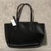 Nine West Bags | Black Nine West Tote. New With Tags. Great For Travel. | Color: Black | Size: Os