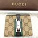 Gucci Bags | Authentic Gucci Purse Leather Wallet Italy Gg Canvas Brown Supreme | Color: Brown/Green | Size: Os