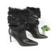 Coach Shoes | Coach Marlow Black Leather Heel Booties Sz 8b | Color: Black | Size: 8b