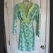 Lilly Pulitzer Dresses | Lilly Pulitzer Tie Waist Beach Dress Blue Green Shells And Crabs Size Xs | Color: Blue/Green | Size: Xs