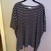 Lularoe Tops | Lularoe Navy And White Striped Irma Tunic Size Med | Color: White | Size: Lularoe Size M, Wears Like Large Or Xlarge