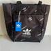 Adidas Bags | Adidas Originals Simple Tote Bag Multi Graphic Black (15x14) Nwt | Color: Black | Size: Os