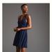 Anthropologie Dresses | Anthropologie V-Neck Strappy Mini Dress Size 8!! Color Navy Nwt. Brand New!!! | Color: Blue | Size: 8