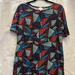 Lularoe Dresses | Lularoe Julia Dress Large | Color: Red | Size: L