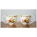 Anthropologie Dining | 2 Anthropologie Autumn’s Bounty Mugs Inslee Fariss Stoneware 16.5 Oz Coffee Cups | Color: Gold | Size: Os