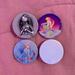 Disney Accessories | 4 Disney Popsockets 2 Nwot 2 Euc Popgrip Phone Holder Frozen, Ariel, Sally | Color: Blue/Purple | Size: Os