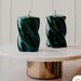 Urban Outfitters Accents | Chunky Green Candle | Color: Green | Size: Os