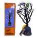 Disney Holiday | Disney The Nightmare Before Christmas Tree Light Up Decorated Tree 16in | Color: Purple/Silver | Size: Os