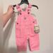 Carhartt One Pieces | Carhartt Infant Overalls Size 3m | Color: Pink | Size: 3 Month