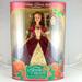 Disney Toys | Disney Holiday Princess Belle - Special Edition - 2nd In Series - Mattel - Nib | Color: Gold/Red | Size: See Description