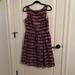 Kate Spade Dresses | Euc Florence Broadhurts For Kate Spade Carolyn Dress Size 10 | Color: Black/Purple | Size: 10