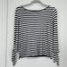 J. Crew Tops | Jcrew Striped Long Sleeve Top | Color: Blue/White | Size: Xs
