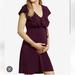 Jessica Simpson Dresses | Jessica Simpson Burgundy Maternity Dress - M | Color: Purple | Size: M