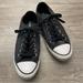 Converse Shoes | Converse Black Rainbow Glitter Chuck Taylor All Star Sneakers Women’s Size 7 | Color: Black | Size: 7
