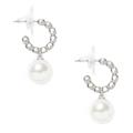 Kate Spade Jewelry | Kate Spade Silver Modern Pearls Huggies Hoop Earrings | Color: Silver | Size: Os