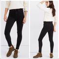 Madewell Jeans | Madewell Washed Black Denim 10” High Rise Skinny Jeans | Color: Black | Size: Various