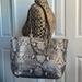Michael Kors Bags | Michael Kors Beautiful Snakeskin Shoulder And Handbag In Excellent Condition | Color: Gray/Silver | Size: Os