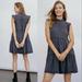 Anthropologie Dresses | Anthropologie Dark Gray Jenee Tiered Tunic Dress Size Small | Color: Gray | Size: S