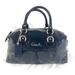 Coach Bags | Coach F15455 Navy Patent Leather Medium Satchel Bag | Color: Blue | Size: Os